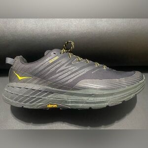 Hoka One One Speedgoat 4 GTX Gore-Tex Anthracite Dark Trail Men's 9.5